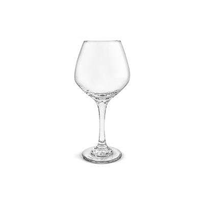 China Canton Glass Factory Wholesale Elegant Dishwasher Safe Stemmed Red Wine Glass Set for sale