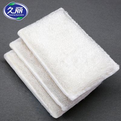 China Kitchen Cleaing Microfiber Scrub Kitchen Cleaning Sponge Cloth for sale