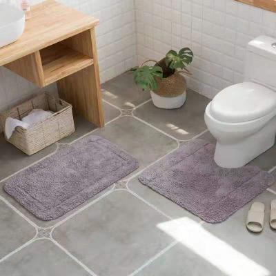 China Free Samples Sustainable Bath For Cover Water Bathroom Mat Fast Drying Bathroom Mat for sale