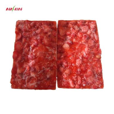 China Natural Frozen Fruit Puree Organic BQF Strawberry Bulk for sale