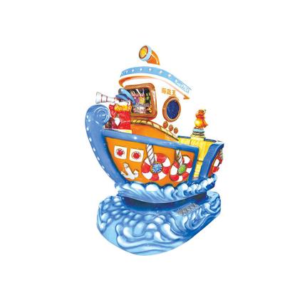 China Amusement Park Pirate Ship Coin Operated Kiddie Rides Swing Machine For Sale 2050*1200*2150mm for sale