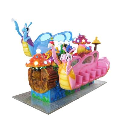 China Amusement Park Commercial Coin Operated Indoor Happy Kiddie Ride Game Machines 3000*8500*3400mm for sale