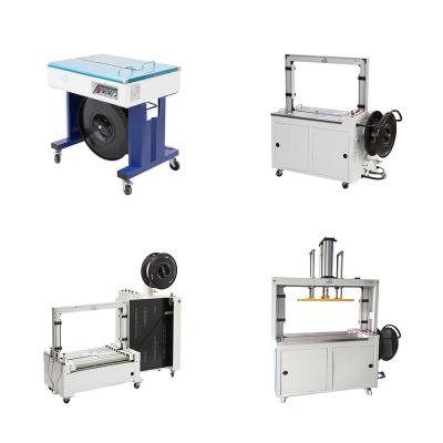 China CLOTHING China PP Carton Plastic Semi-automatic Box Tying Machine With Twin Motor for sale