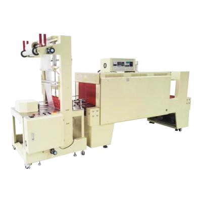 China Semi Automatic Beverage Sleeve PE Shrink Paper Packaging Sealing Machine for sale