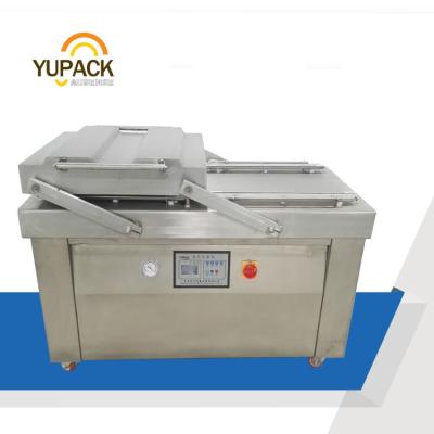 China DZ600 CLOTHING Cheap Price Double Chamber New Condition Food , Meat , Beans Vacuum Packing Machine for sale