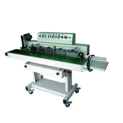 China SPM-100PD Horizontal Heavy Duty Continuous Continuous Tape Sealer With Double Heater for sale