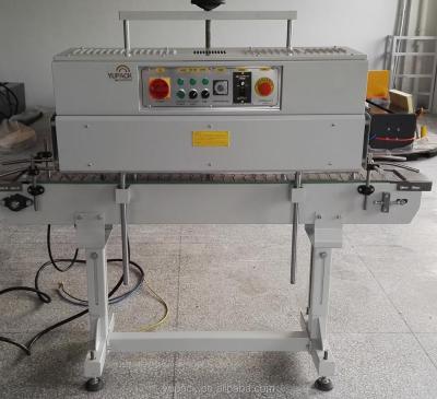 China CLOTHING High Speed ​​Horizontal Continuous Heat Sealer With Hot Stamp Ribbon Printing for sale