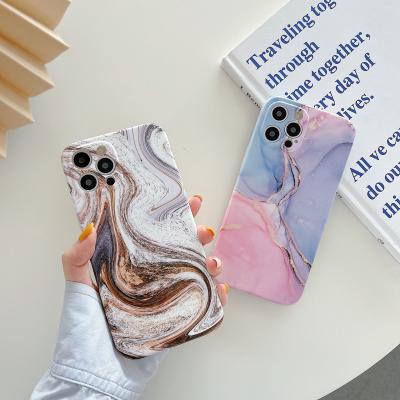 China Luxury Glitter Gradient Marble Phone Case Luxury Marble Phone Case For iPhone 12 11 pro 7 8 max plus X XR XS Max Silicone Back Cover for sale