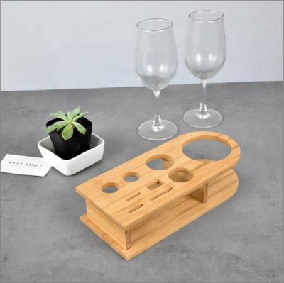 China China New Design Multifunctional Wooden Drinking Rack Wine Rack With for sale