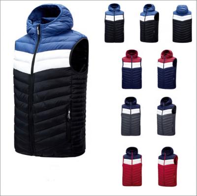 China Logo Branded Comfortable Fashionable Unisex Outdoor Winter Jacket Sleeveless Padded Vest For Winter for sale