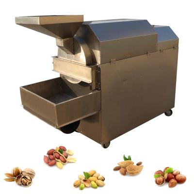 China Insulation layer thickened hot sale sunflower seeds cashew nut small automatic commercial peanut roasting machine for sale