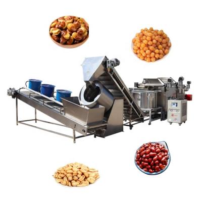 China Save Oil Lehao ​​Factory Price Professional Wholesale Fried Peanut Processing Line for sale