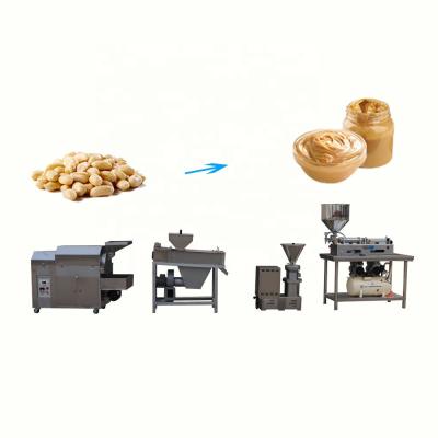 China Easy Operation Low Price Commercial Automatic Stainless Steel Colloid Mill Peanut Butter Making Machine Line for sale