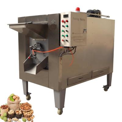 China Thickened Insulation Layer LEHAO Manufacturers Supply Quality Full Automatic Almond Hazelnut Peanut Roasting Machine for sale