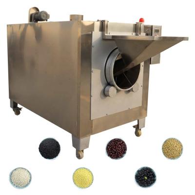 China Hot selling industrial sunflower seeds thickened nut insulation layer stainless steel and sesame roasting machine for sale