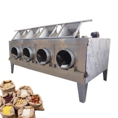 China Thickened insulation layer Lehao ​​stainless steel gas sesame seed chana roasting machine for sale