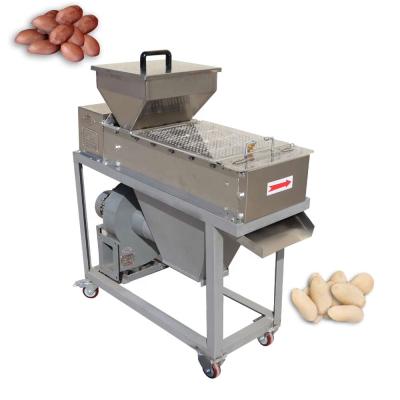 China High peel rate low price new design automatic dry peanut red skin peeling machine for sale. for sale