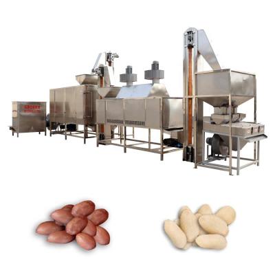 China High Peel Rate China Supplier Stainless Steel Commercial High Quality Gold Peanut Peeling Machine for sale