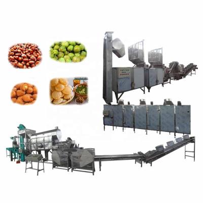 China Save Oil Lehao ​​High Performance Fried Peanut Soybean Nuts Processing Line For Sale for sale