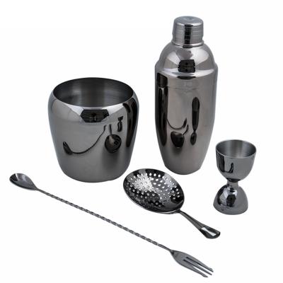 China Mixology Bartender Kit Bar Tool GOURMAID Stainless Steel Cocktail Fruit Shaker Bar Tool Kit Shaker Set for sale