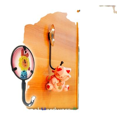 China GOURMAID Sustainable Wardrobe Clothes Black Luxury Hidden Valentine Baby Nordic Decorative Wall Hook Metal Space for sale