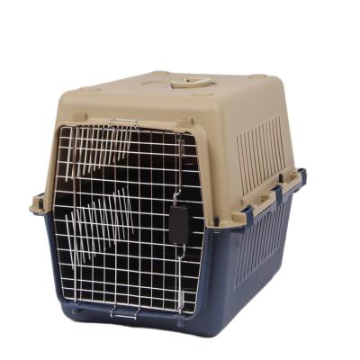 China GOURMAID CLASSICS Plastic Portable Pet Carrier Cat Dog Cages Travel Size 2 for sale