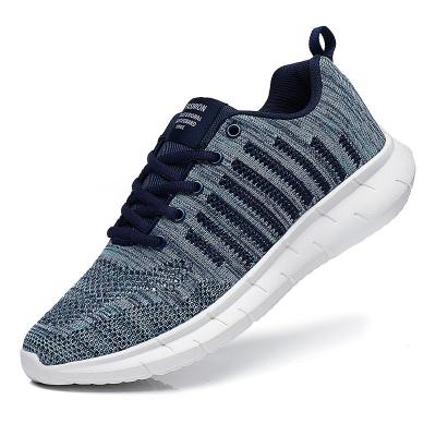 China 2022 New Mesh Breathable Running Shoes Outdoor Sneakers Men's Comfort Male Walking Shoes Men's Breathable Sport Shoes Size 39-47 for sale