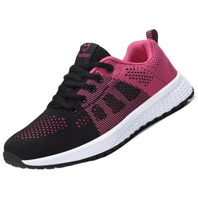 China Breathable Comfort Women Sports Shoes 2020 Fashion Platform Sneakers Ladies Spring Winter Flats Running Shoes Woman for sale