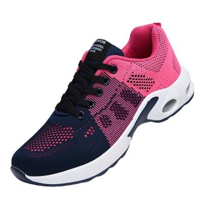 China Breathable comfort women sports shoes 2022 fashion platform sneakers ladies well winter plush flats running shoes woman for sale