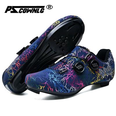 China Breathable Sports Shoes Cycling Shoes Road Bike Rubber Bottom Hard SPD Mtb Shoes Flat Bicycle Women Sneakers Men MTB for sale