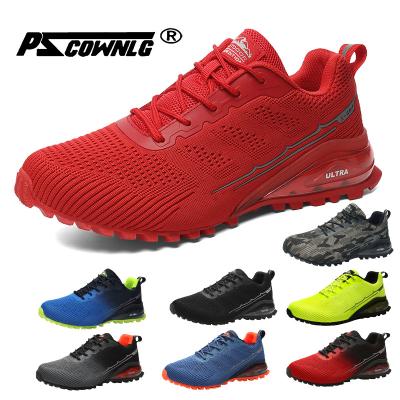 China New Professional Breathable Sports Shoes Running Shoes Men Cushion High Quality Comfortable Breathable Sports Sneakers Exercising Large Size for sale