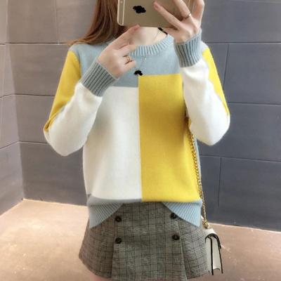 China Breathable Women Sweaters Autumn Winter Tops Soft Loose Teens Knitwear Casual Fashion Korean Girls Pullover Sweater for sale