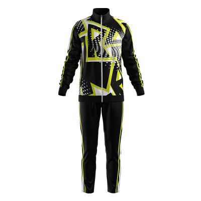 China Custom Printed Dye Sublimation Plus Size Sportswear Set Team Training Suit for sale