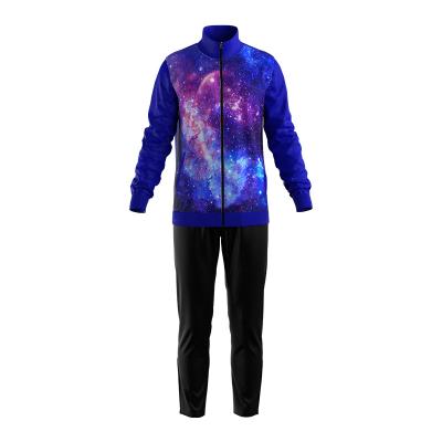 China Men's Plus Size Sublimation Jacket Anorak Sportswear Basketball Warm Up Training Suit for sale