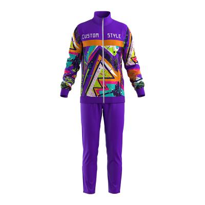 China Wholesale Men's Sublimation Plus Size Jacket Sportswear Training Sportswear Hot Customized for sale