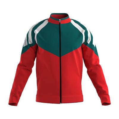 China New Winter High Quality Plus Size Polyester Material Plus Size Football Training Jacket Training Sweatsuit for sale