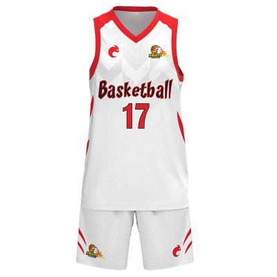 China Wholesale Antibacterial Design Reversible Wholesale Custom Sublimation Basketball Tank Top Cheap Basketball Uniform for sale