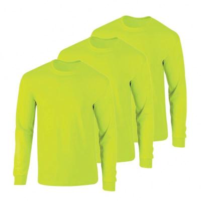 China Hotsell Breathable Cheap Fluorescent Safety Shirt Dry Fit Safety Shirt for sale