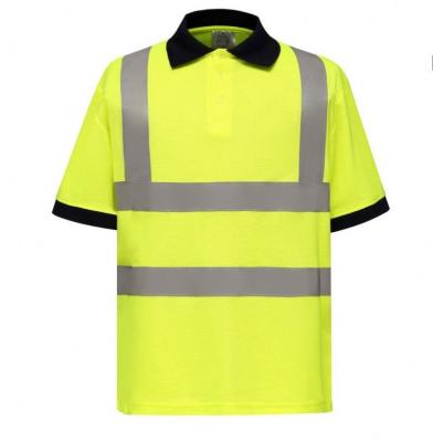 China Water Proof Hotsell Cheap Workwear Visibility Safety T Shirt Top With Reflective for sale