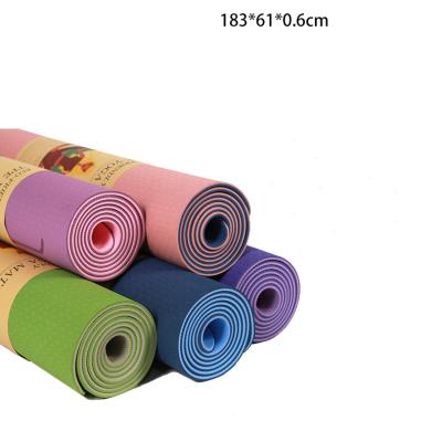 China Non Slip Yoga Mat Non Slip Lightweight Tapete De Exercise Fitness Mat for sale