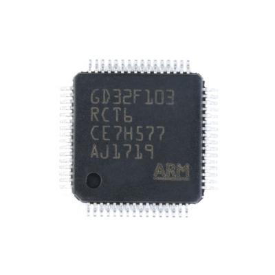 China 100%Original Electronic Components LQFP-64 32Bit Standard Microcontroller Chip GD32F103 GD32F103RCT6 for sale