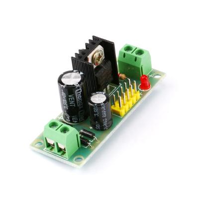 China L7805 LM7805 7.5V-20V 5V Step Down Converter Board to Regulator Buck Power Supply Module 55761 for sale