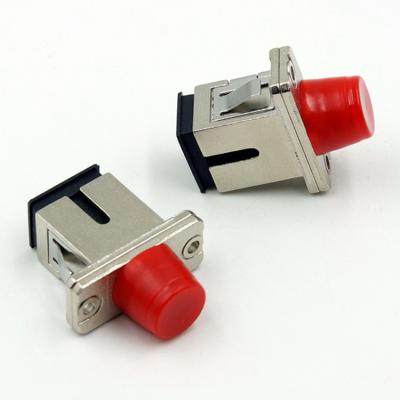 China SC-FC Fiber Optic Adapter SC-FC Metal Adapter SC to FC Fiber Coupler Simplex Mode Fiber Splitter Adapter for sale