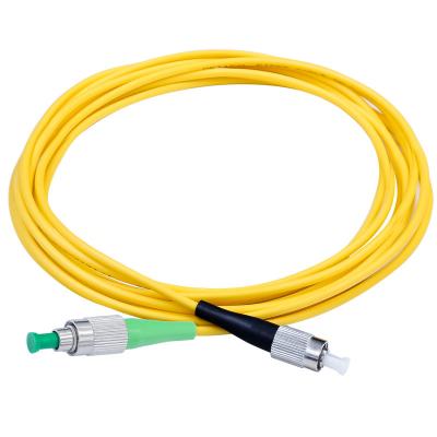 China FC/APC-FC/UPC Fiber Jumper FC Patch Cord SC Simplex 3mm G657A Single Mode Fiber Optic Patch Cord 1m 2m 3m 5m 10m 15m for sale