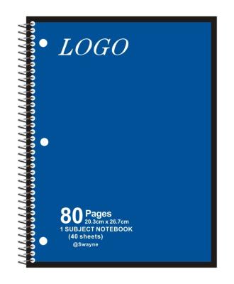 China Factory wholesale cheap price spiral notebook in bulk a4 directly for sale