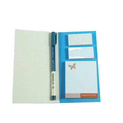 China Factory Wholesale Custom Memo Pad Sticky Notes Self Adhesive Mini Pad Tear Off Notepad for sale