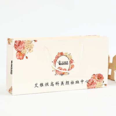 China Factory Supplier Recyclable Shopping Carry Custom Paper Bag With Logo for sale