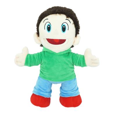 China China Manufacturer OEM ODM 31.5cm Custom Stuffed Plush Toy Boy Girl Soft Doll for sale