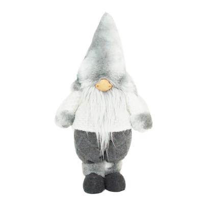 China Christmas Decoration Customized Size Mall Decor Mery Christmas Big Nose Plush Gnomes Decoration Toy Doll for sale