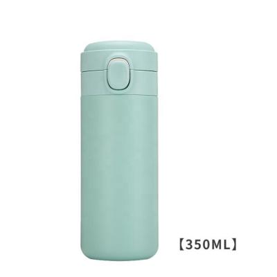 China PORTABLE new style 304 thermos flask bounce cover stainless steel outer double wall vacuum flask for sale